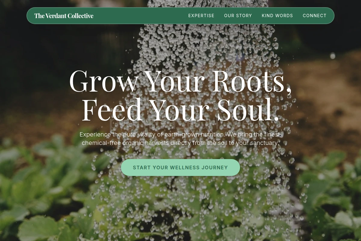 Green Organic Food